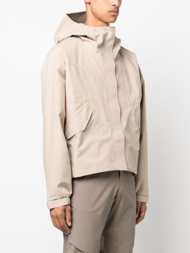 Neutral Synes Concealed-fastening Hooded Jacket