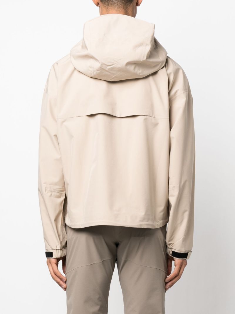 Neutral Synes Concealed-fastening Hooded Jacket