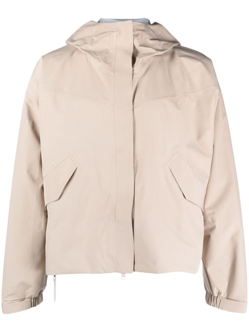 Neutral Synes Concealed-fastening Hooded Jacket