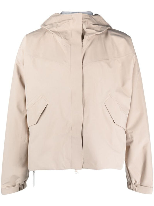 Neutral Synes Concealed-fastening Hooded Jacket