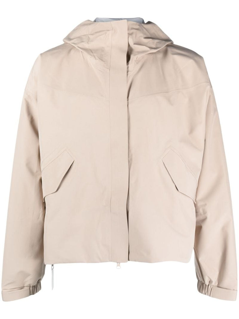 Neutral Synes Concealed-fastening Hooded Jacket