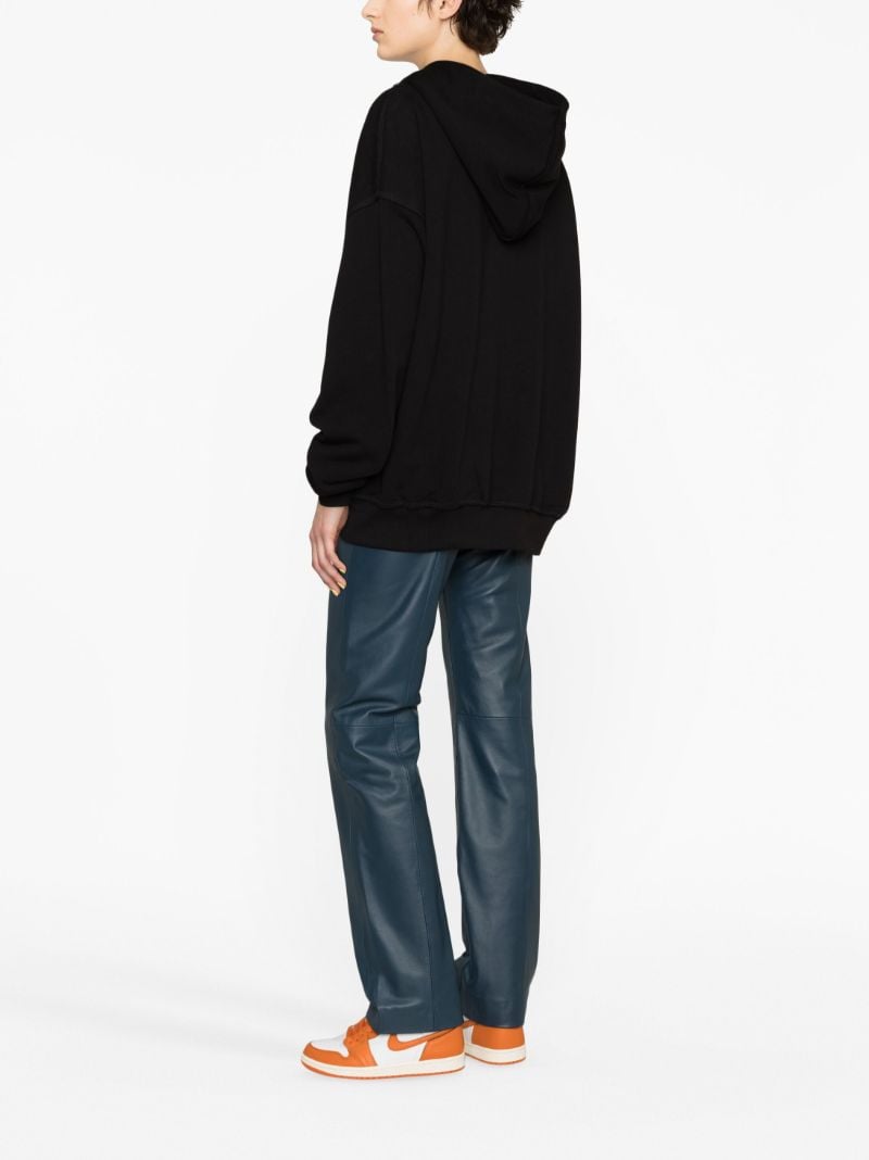 Black Ethereum Cotton Hoodie