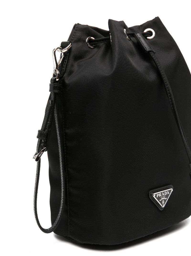 Black Re-nylon Pouch