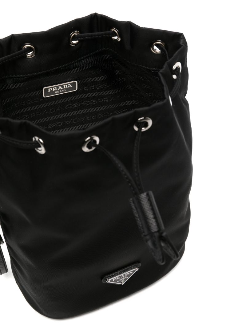 Black Re-nylon Pouch