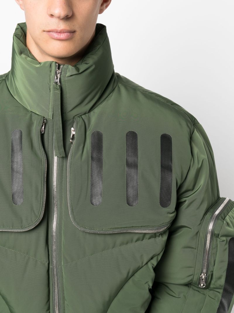 Green Padded Flight Jacket