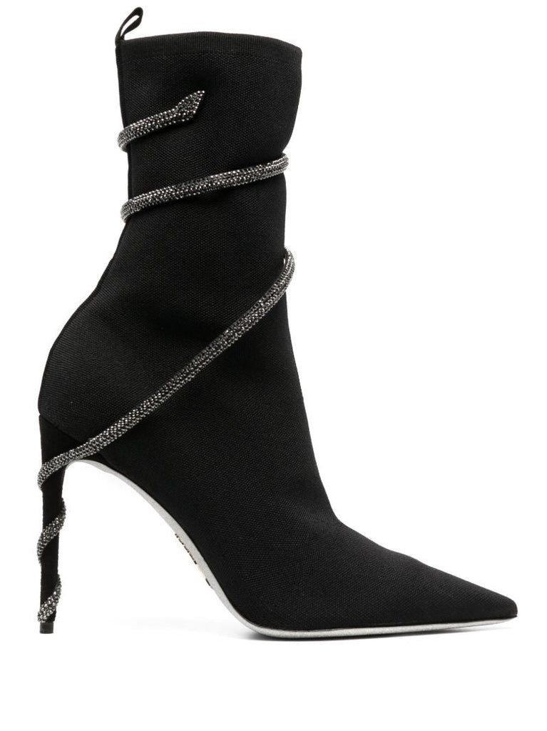 Black Pointed Toe Boots