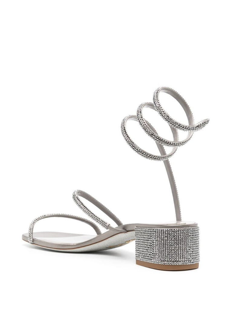 Grey Cleo 35 Leather Sandals
