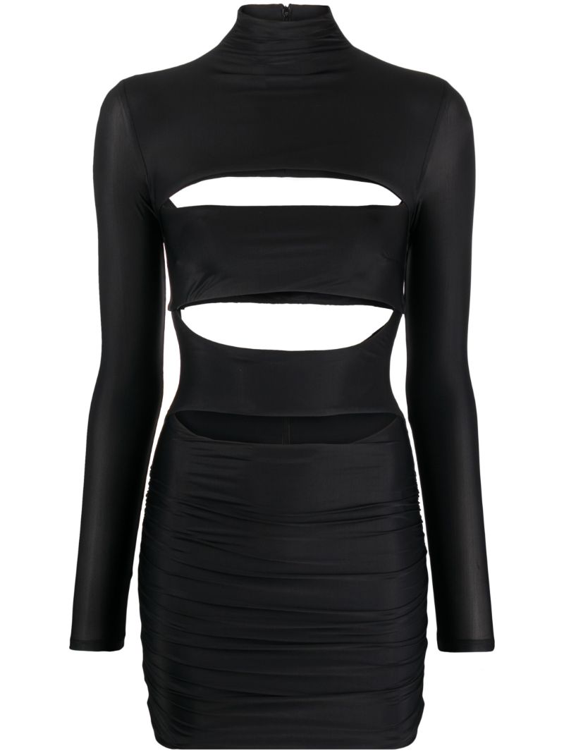 Black Elena Cut-out Mini Dress