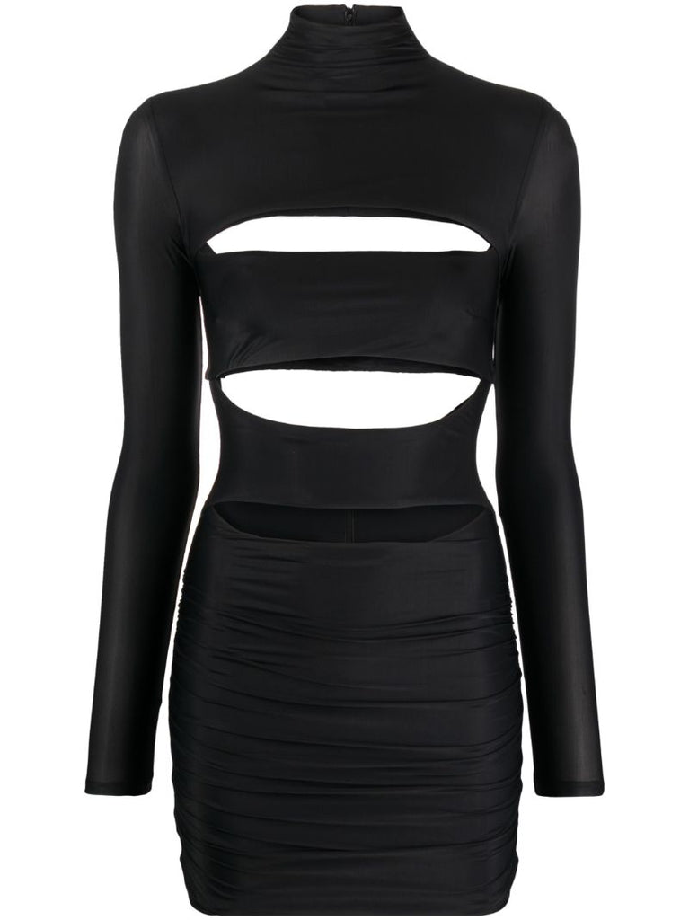 Black Elena Cut-out Mini Dress