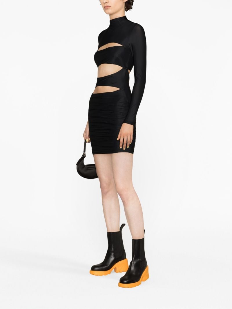 Black Elena Cut-out Mini Dress