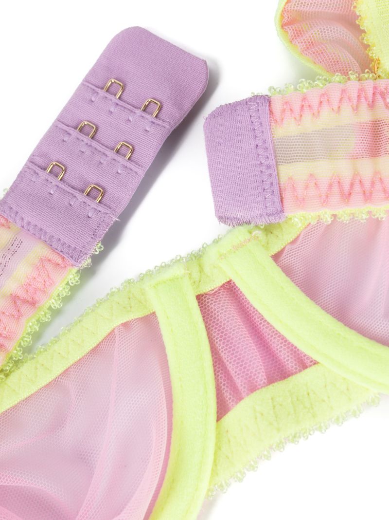 Pink Ines Clean Tulle Underwired Bra