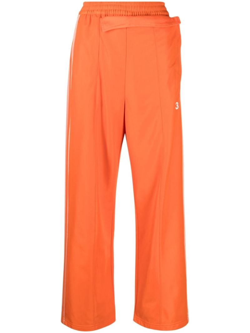 Red Firebird Wide-leg Trousers
