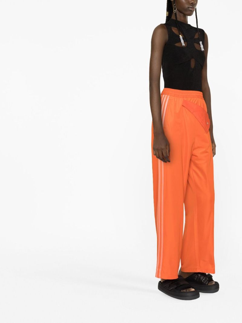 Red Firebird Wide-leg Trousers