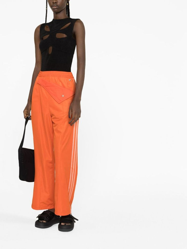 Red Firebird Wide-leg Trousers