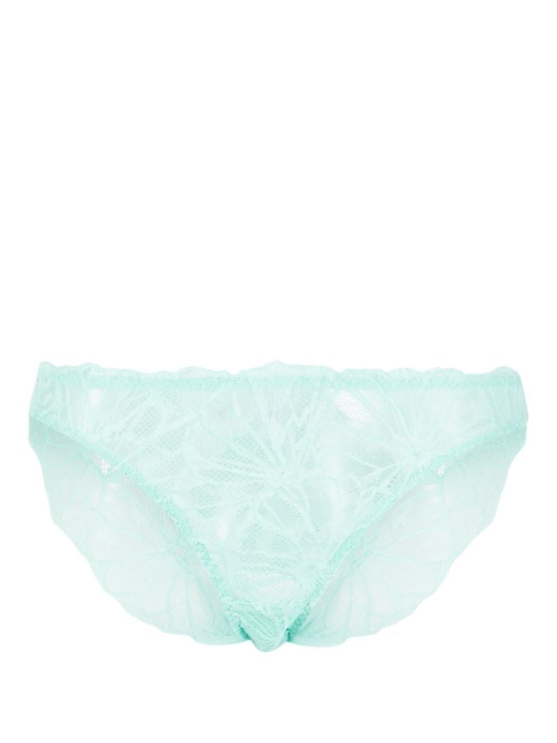 Green Sierra Graphic Lace Briefs