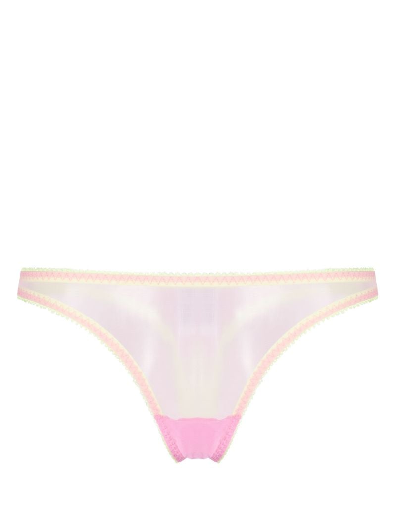Pink Ines Clean Tulle Thong