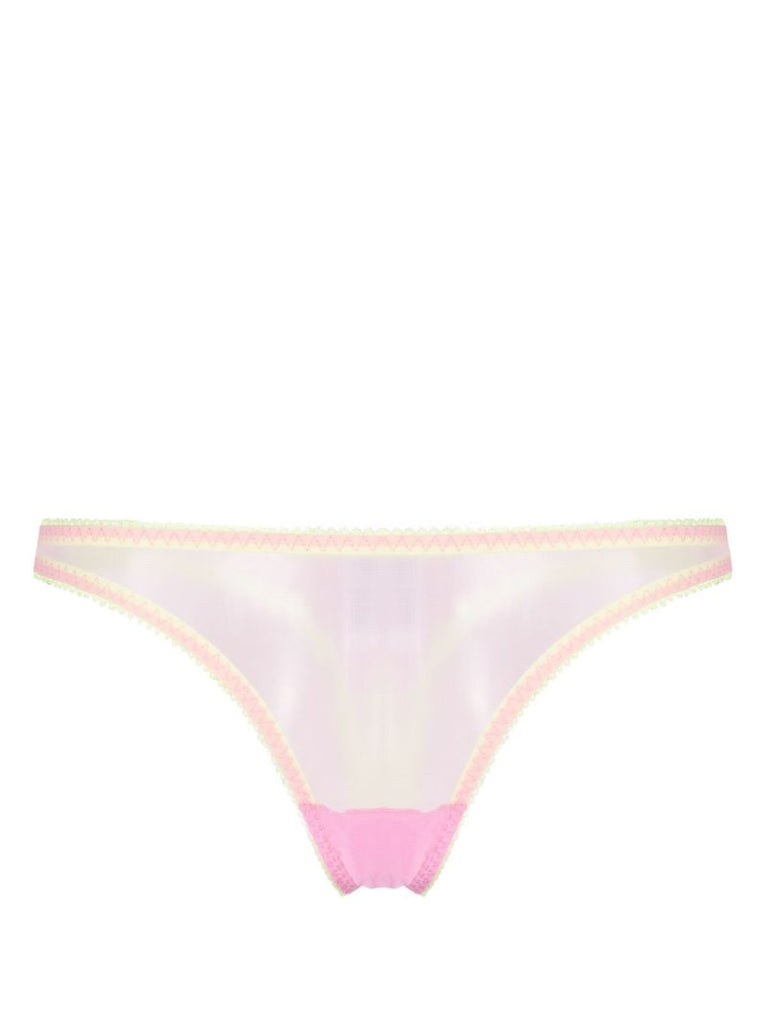Pink Ines Clean Tulle Thong