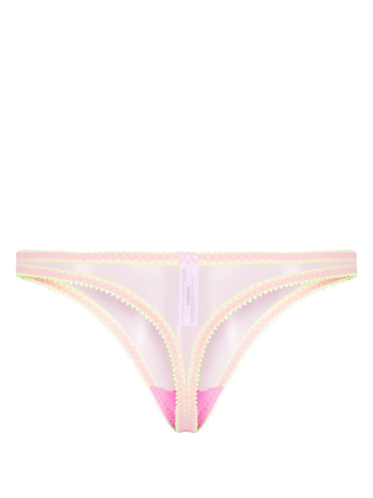 Pink Ines Clean Tulle Thong