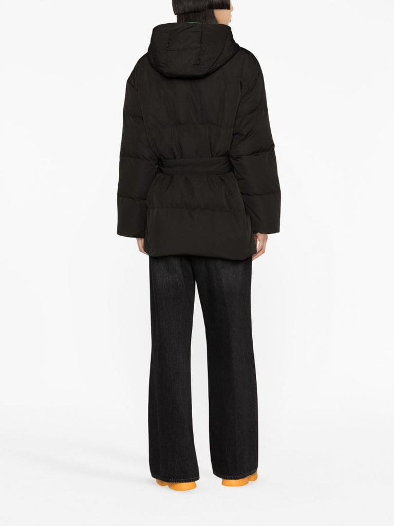 Black Belted Wrap Jacket