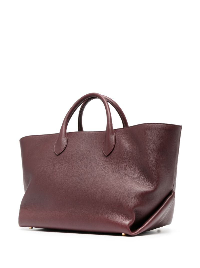 Brown Amelia Medium Leather Tote Bag