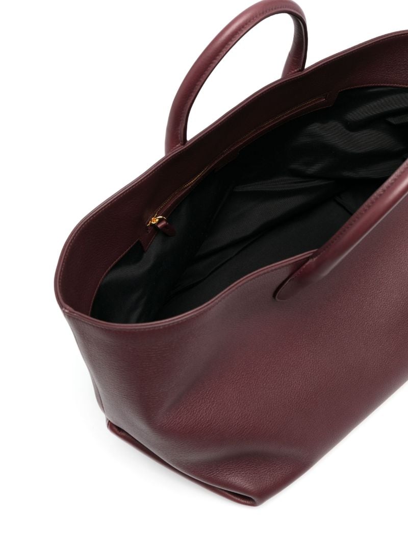 Brown Amelia Medium Leather Tote Bag