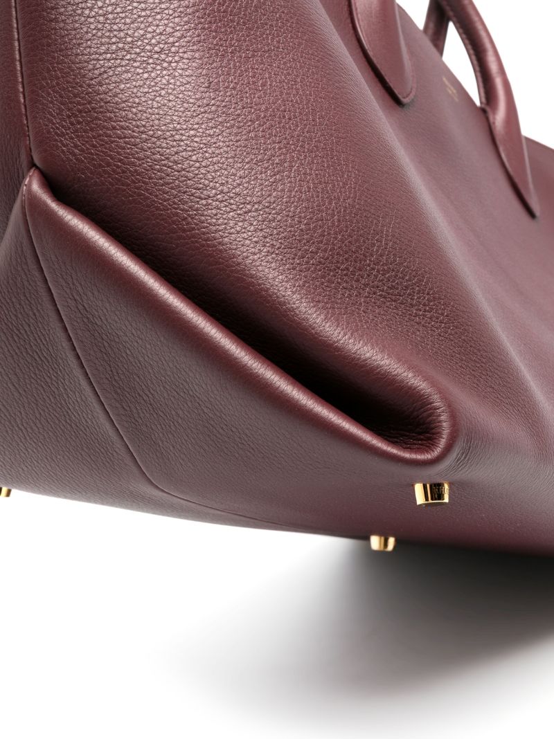 Brown Amelia Medium Leather Tote Bag