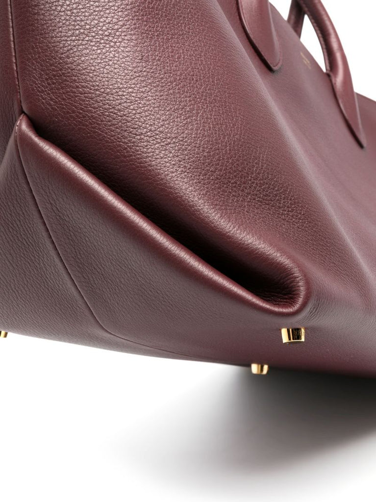 Brown Amelia Medium Leather Tote Bag