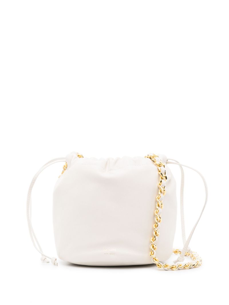 Neutral the Small Aria Leather Bucket Bag