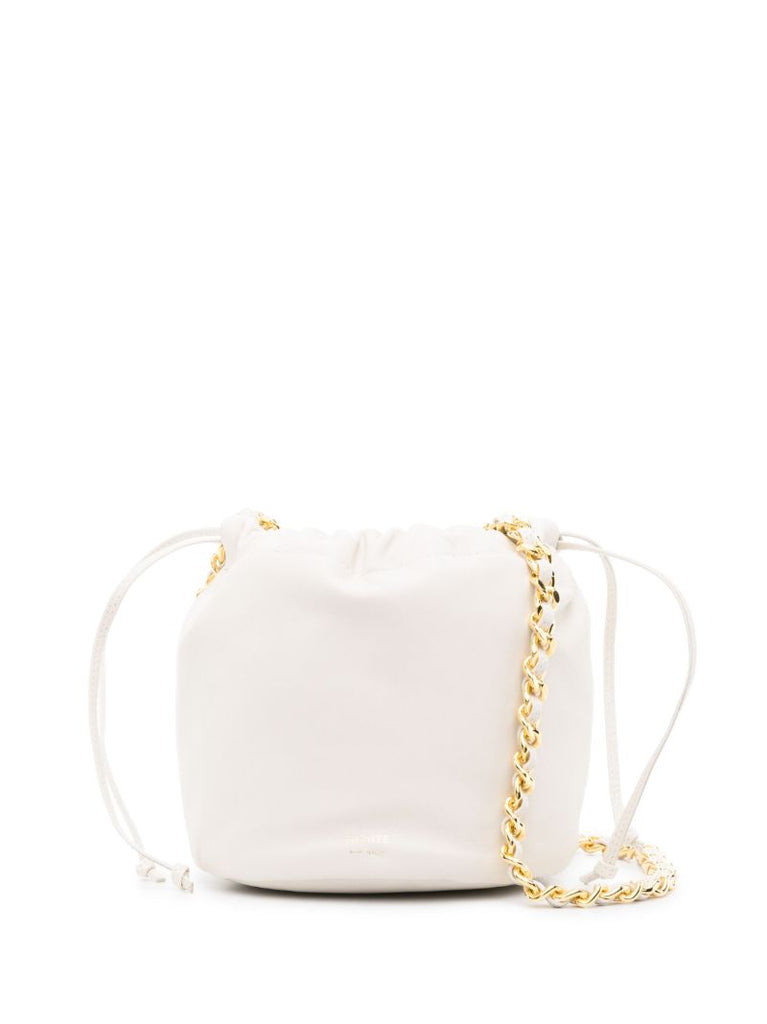 Neutral the Small Aria Leather Bucket Bag
