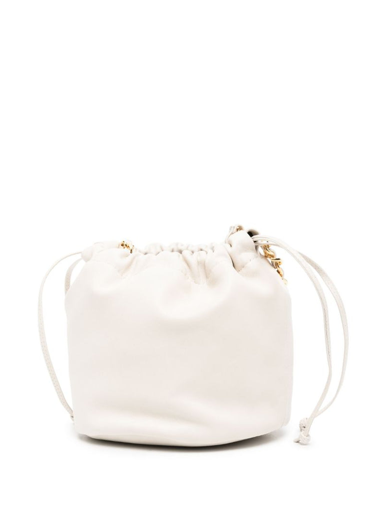Neutral the Small Aria Leather Bucket Bag
