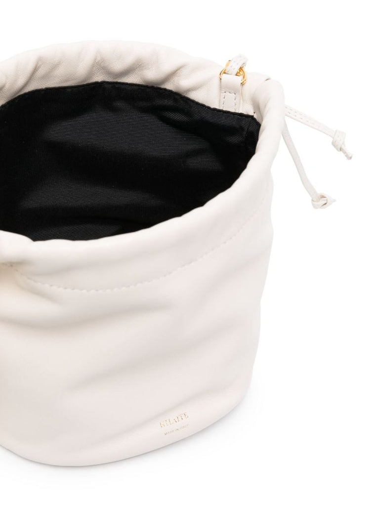 Neutral the Small Aria Leather Bucket Bag
