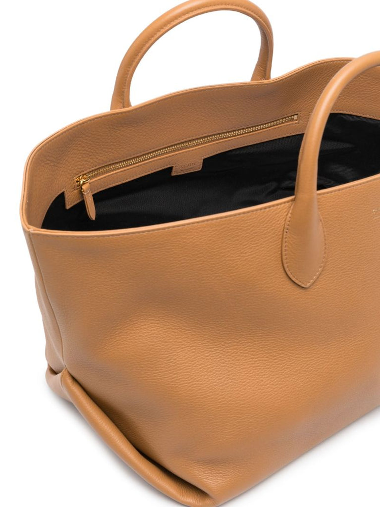 Brown the Medium Amelia Leather Tote Bag