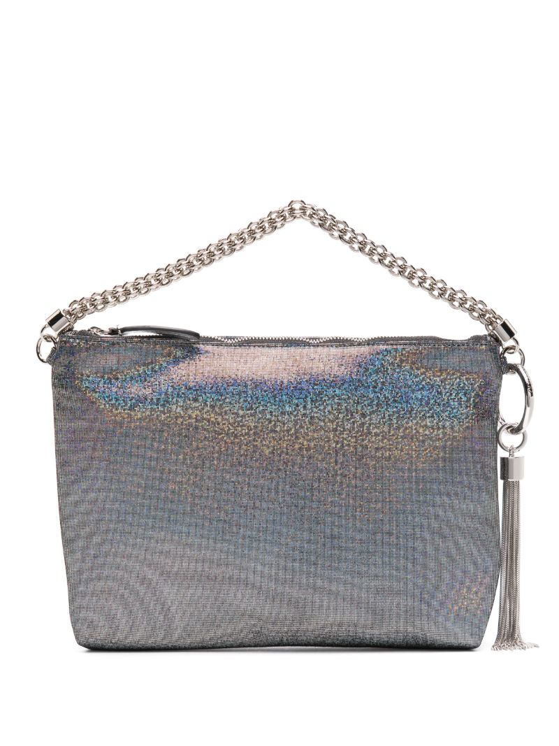 Silver-tone Callie Metallic Bag
