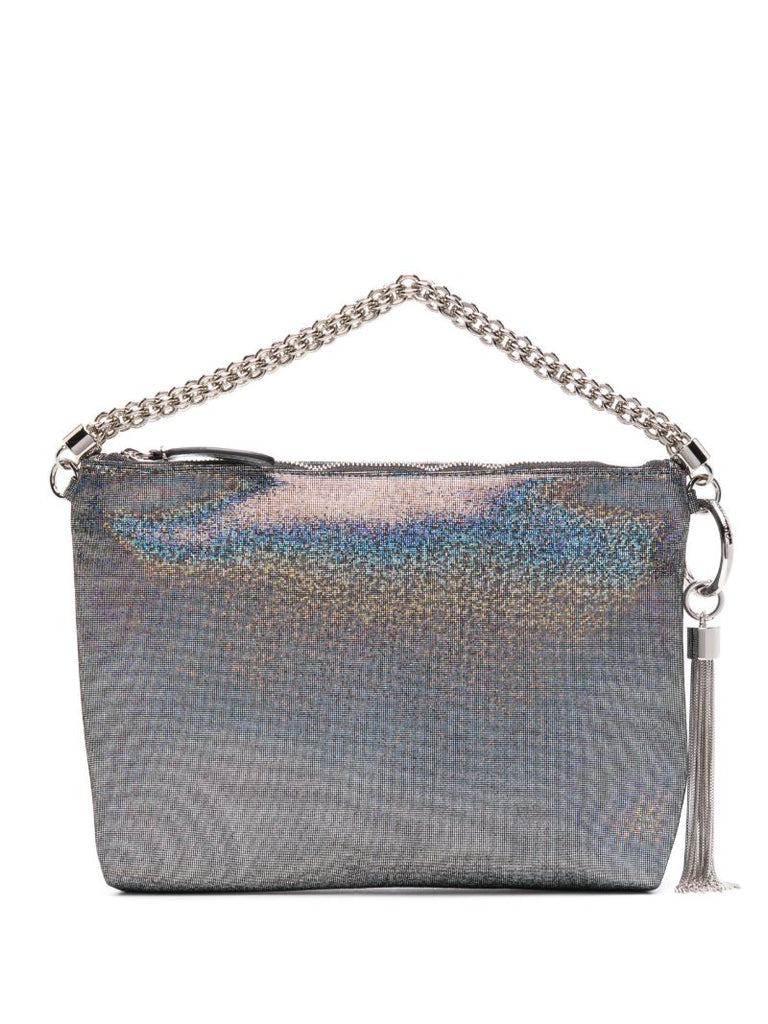 Silver-tone Callie Metallic Bag