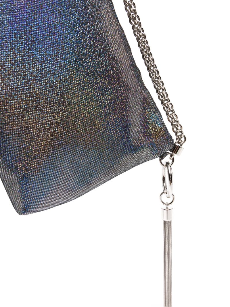 Silver-tone Callie Metallic Bag