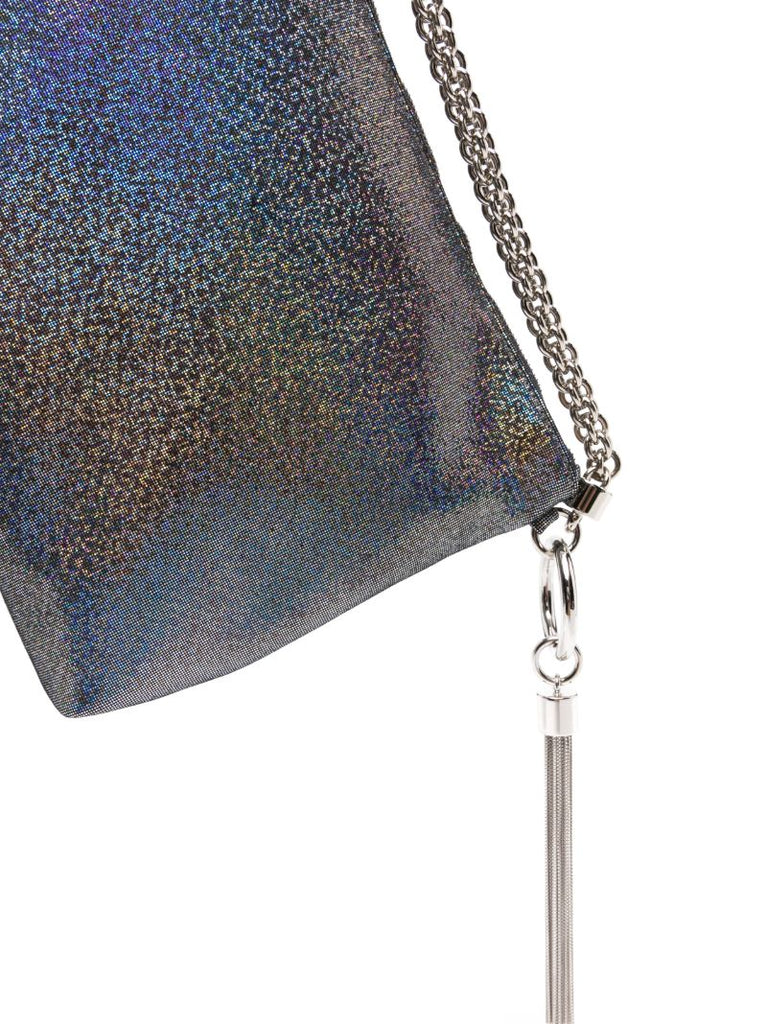 Silver-tone Callie Metallic Bag