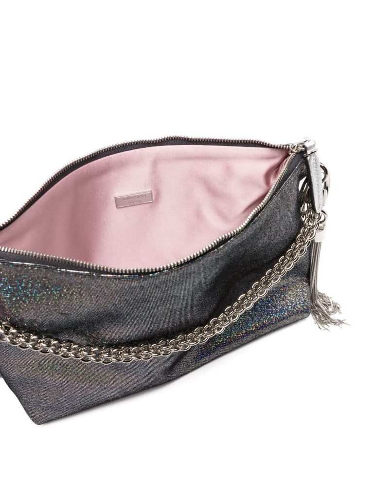 Silver-tone Callie Metallic Bag