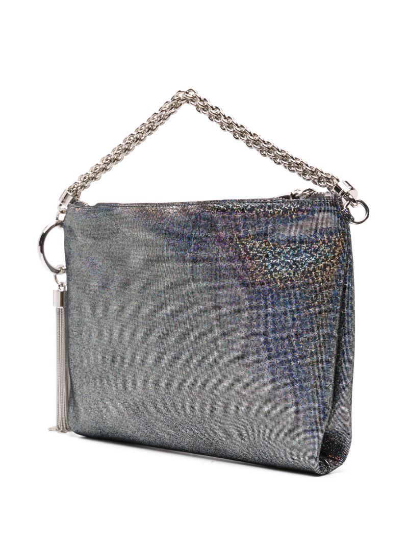 Silver-tone Callie Metallic Bag