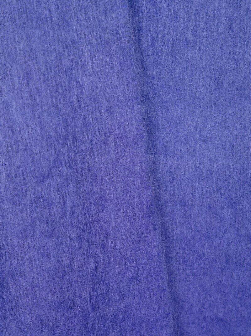 Blue Gradient Fringed Scarf