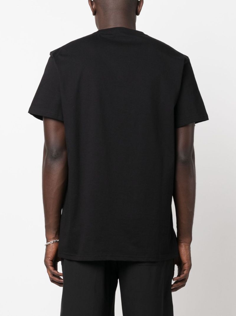Black Graphic Print T-shirt