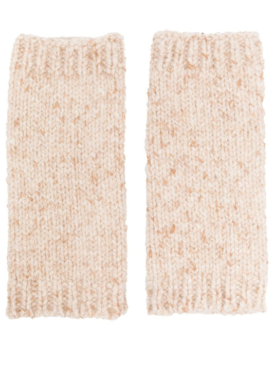 Neutral Cashmere Wrist Warmers