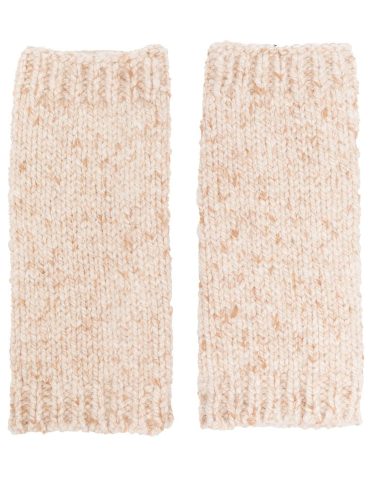 Neutral Cashmere Wrist Warmers