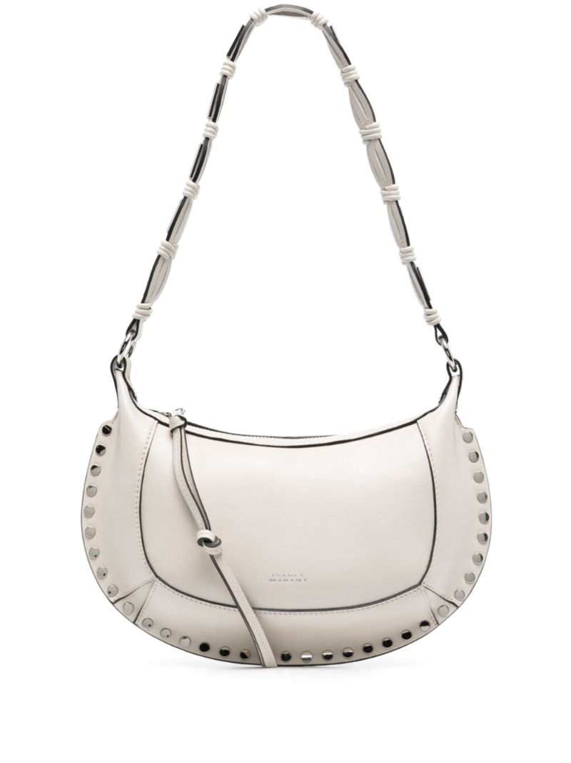 Neutral Oskan Moon Leather Shoulder Bag