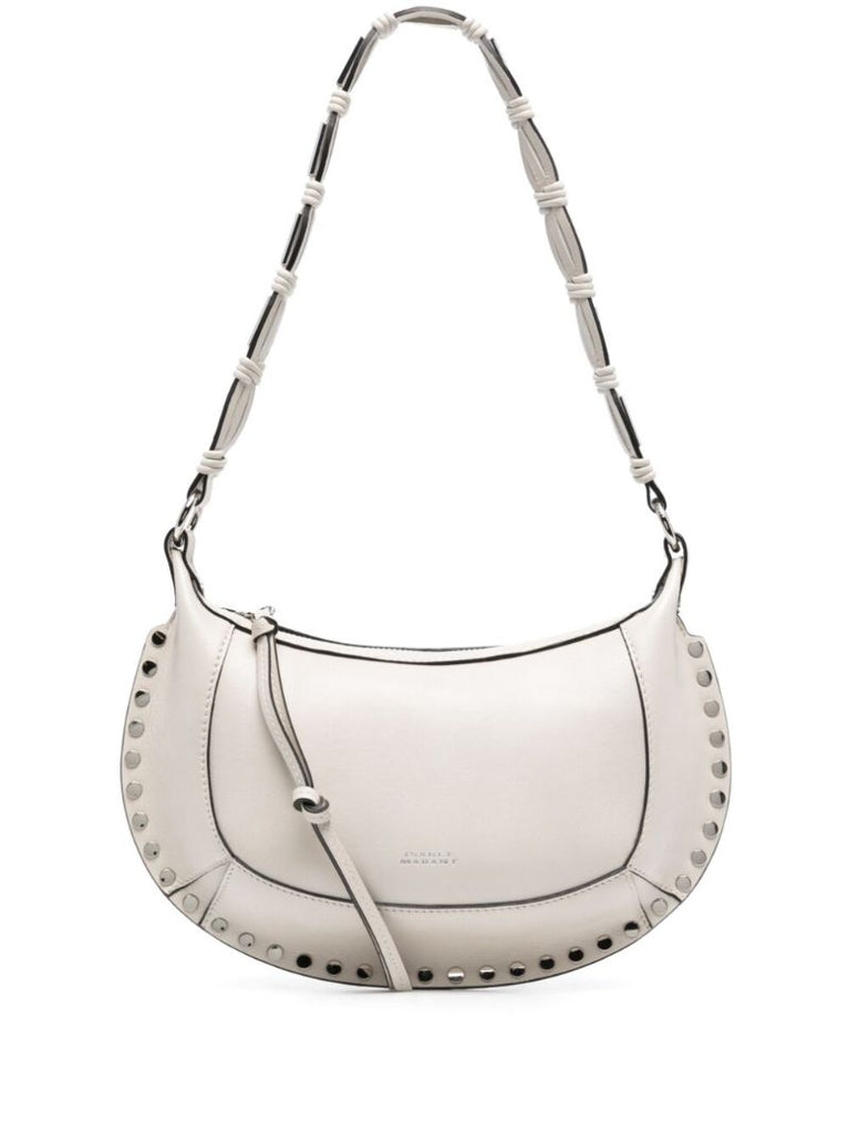 Neutral Oskan Moon Leather Shoulder Bag