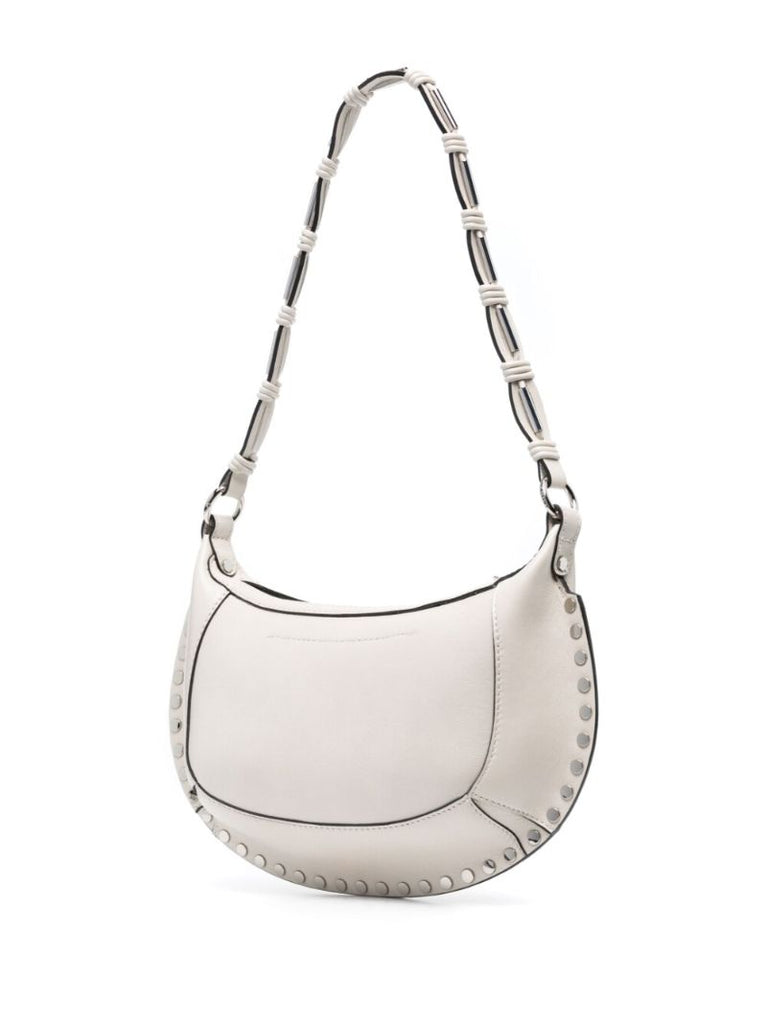 Neutral Oskan Moon Leather Shoulder Bag