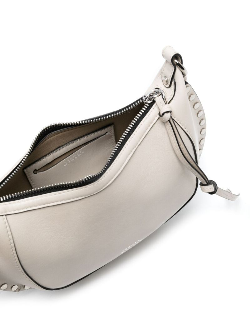 Neutral Oskan Moon Leather Shoulder Bag