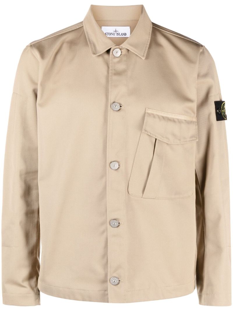 Neutral Compass Patch Shirt
