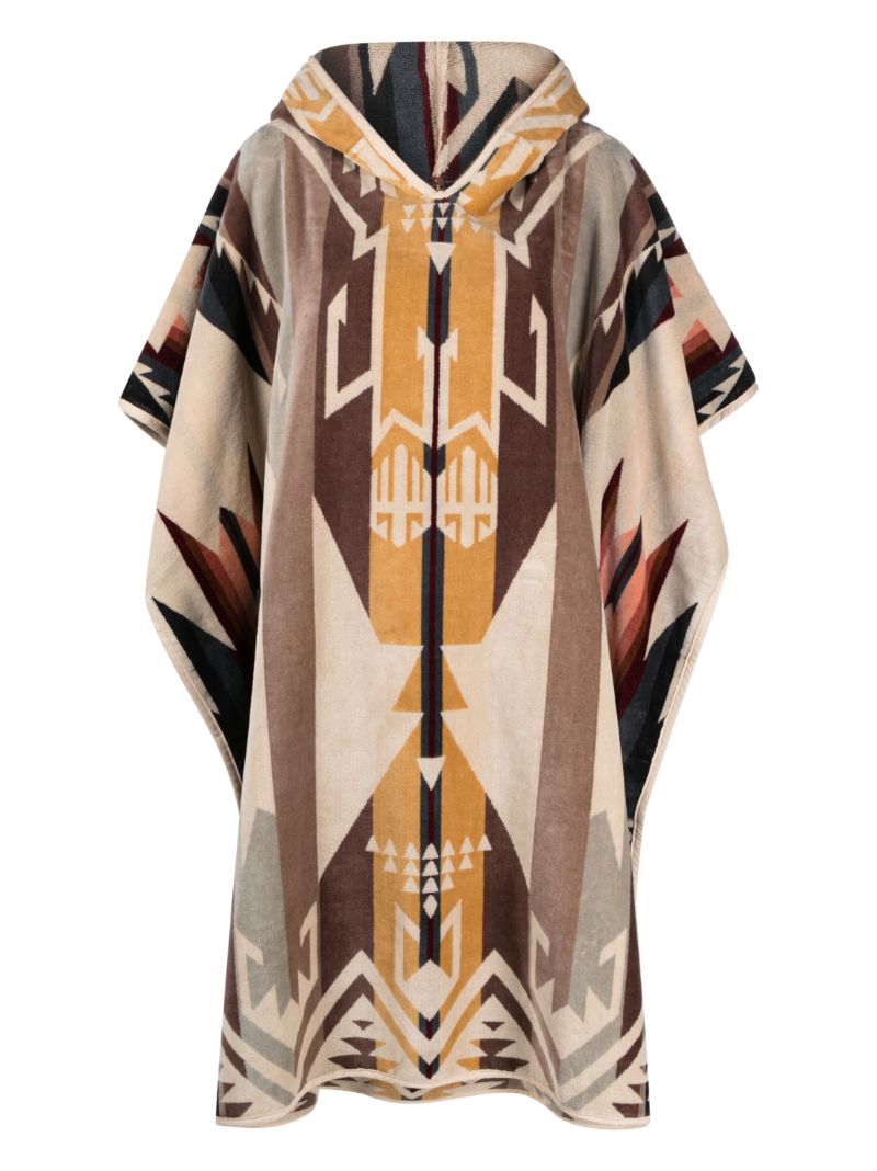Brown Hooded Cotton Towel