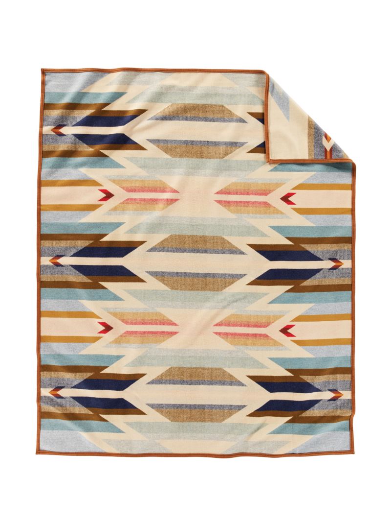 Neutral Wyeth Trail Blanket