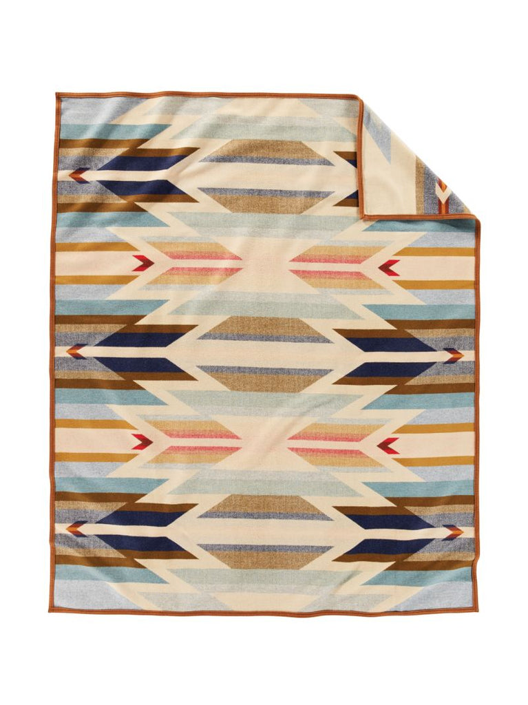 Neutral Wyeth Trail Blanket